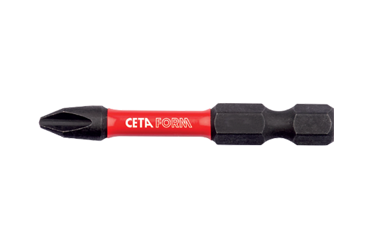 Ceta Form 1/4'' Yıldız Bits Uç (Darbeli Kullanım) PH3 x 50 mm - CB/493TM