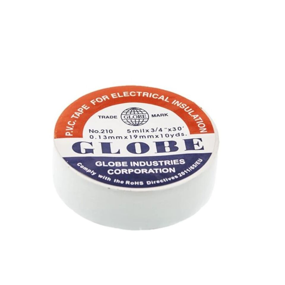 Globe Elektrik Bantı Beyaz