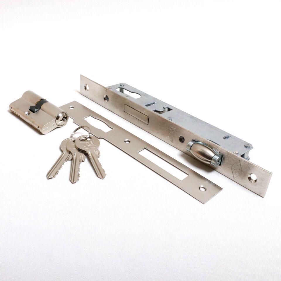 Kale Sil.daire Kilidi Makaralı 155/20 Mm Nikel