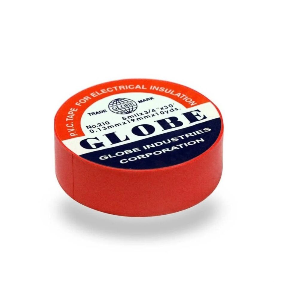 Globe Elektrik Bantı Kırmızı