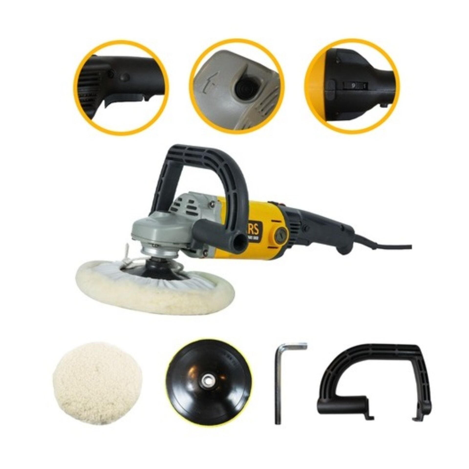 Pars Polisaj Makinesi 180 Mm 1200 W Pr6210