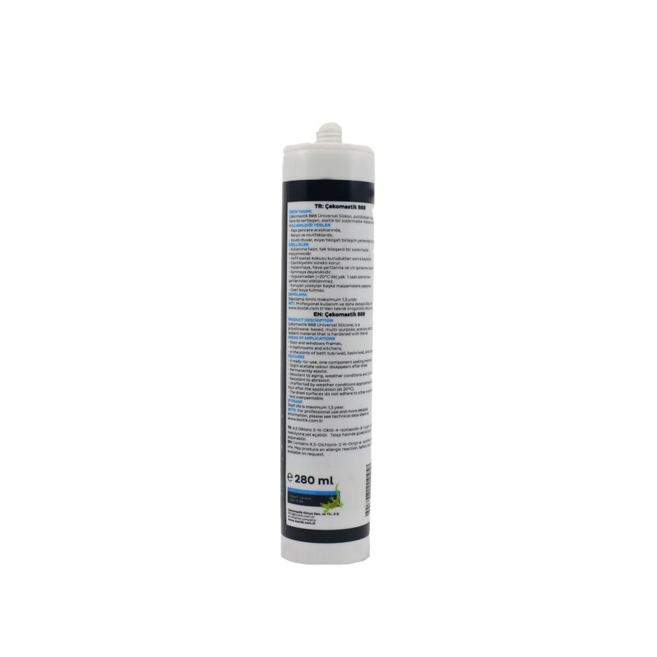 Çeko Silikon 280 Ml Beyaz (888)
