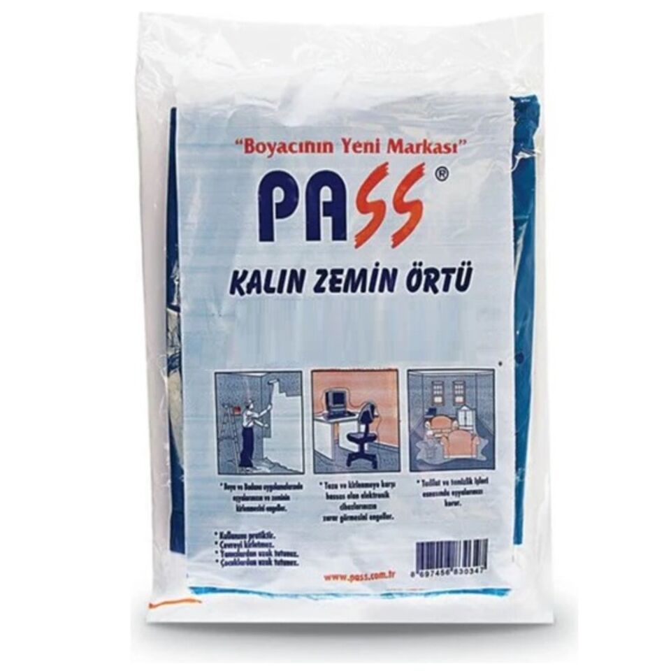 Pass 506k Kalın Pratik Branda 4x7.5=30 M² (450 Gr)