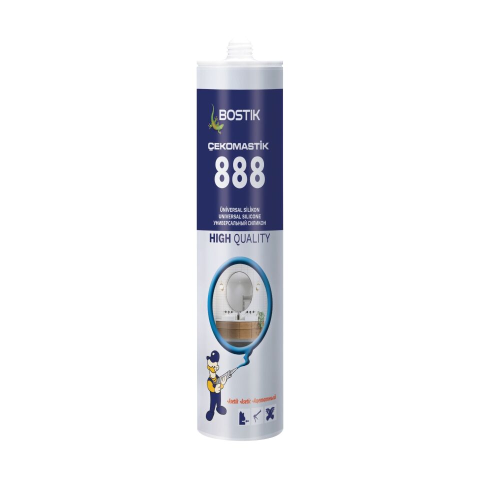 Çeko Silikon 280 Ml Siyah (888)