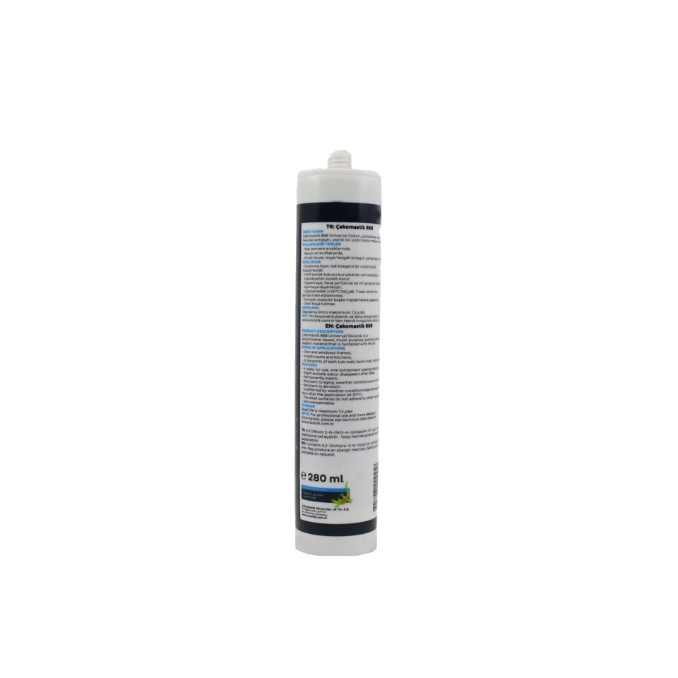 Çeko Silikon 280 Ml Siyah (888)