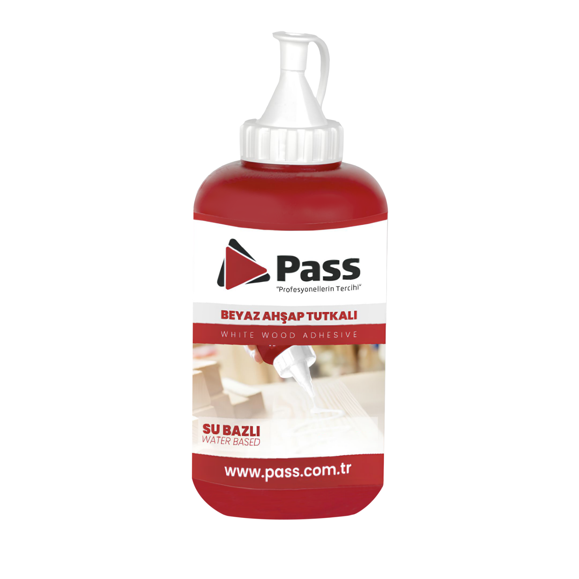 Pass Beyaz Ahşap Tutkalı 350 Gr (1/2)