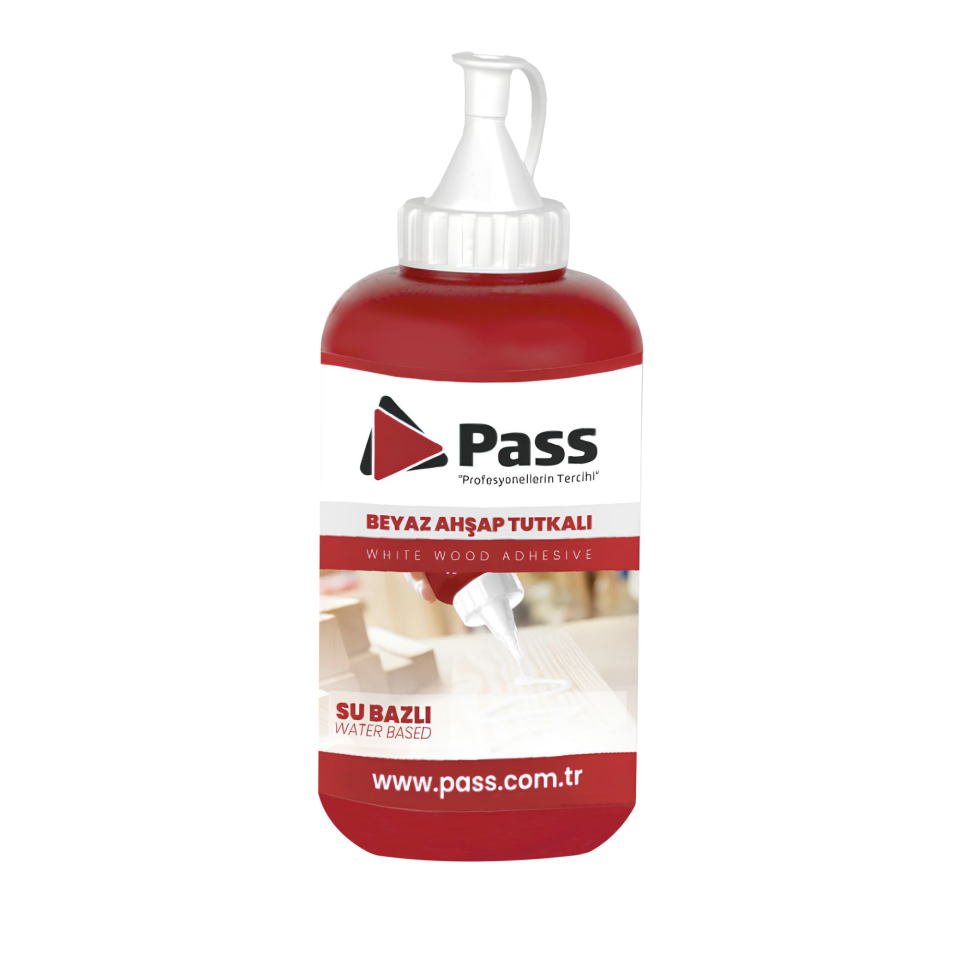 Pass Beyaz Ahşap Tutkalı 350 Gr (1/2)