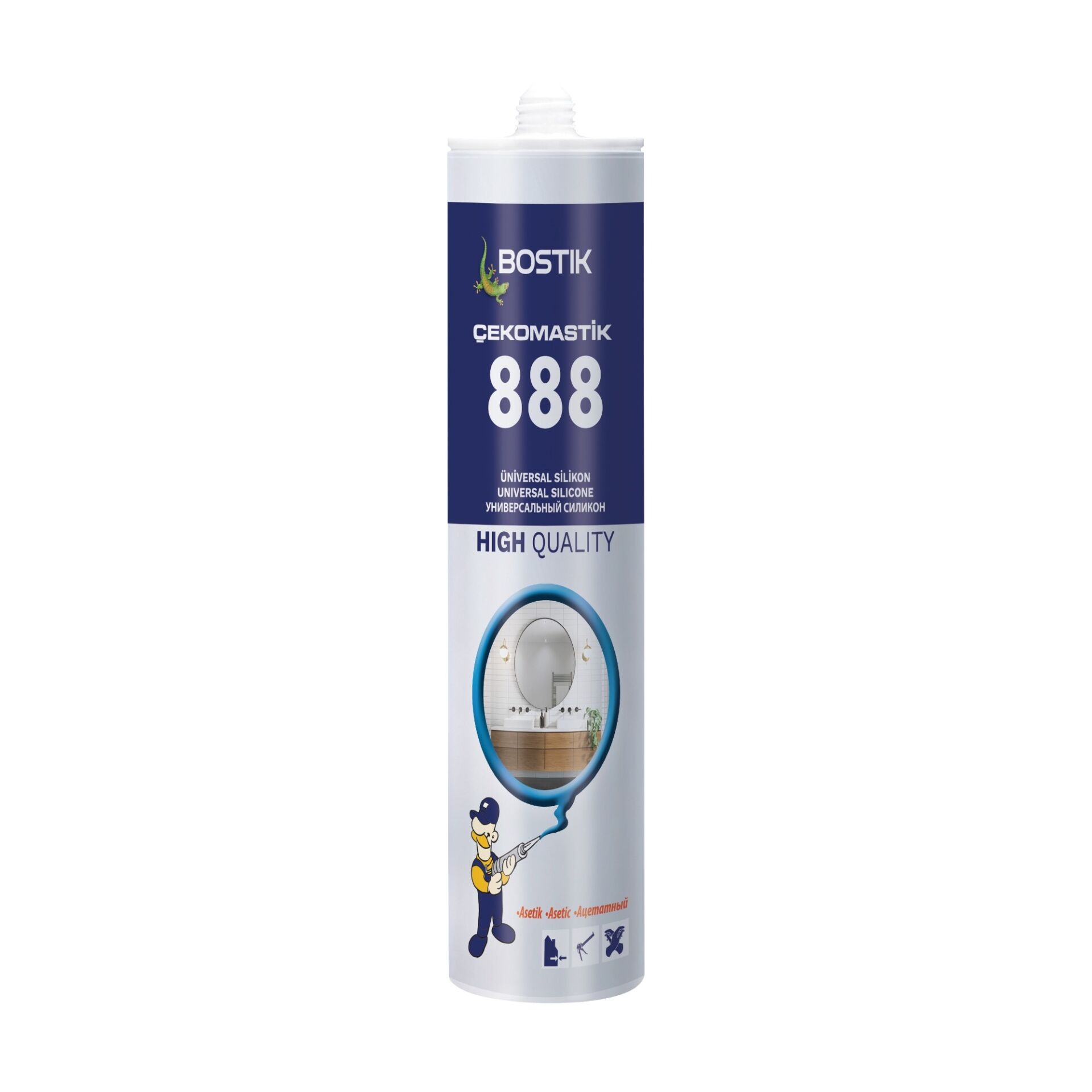 Çeko Silikon 280 Ml Şeffaf (888)