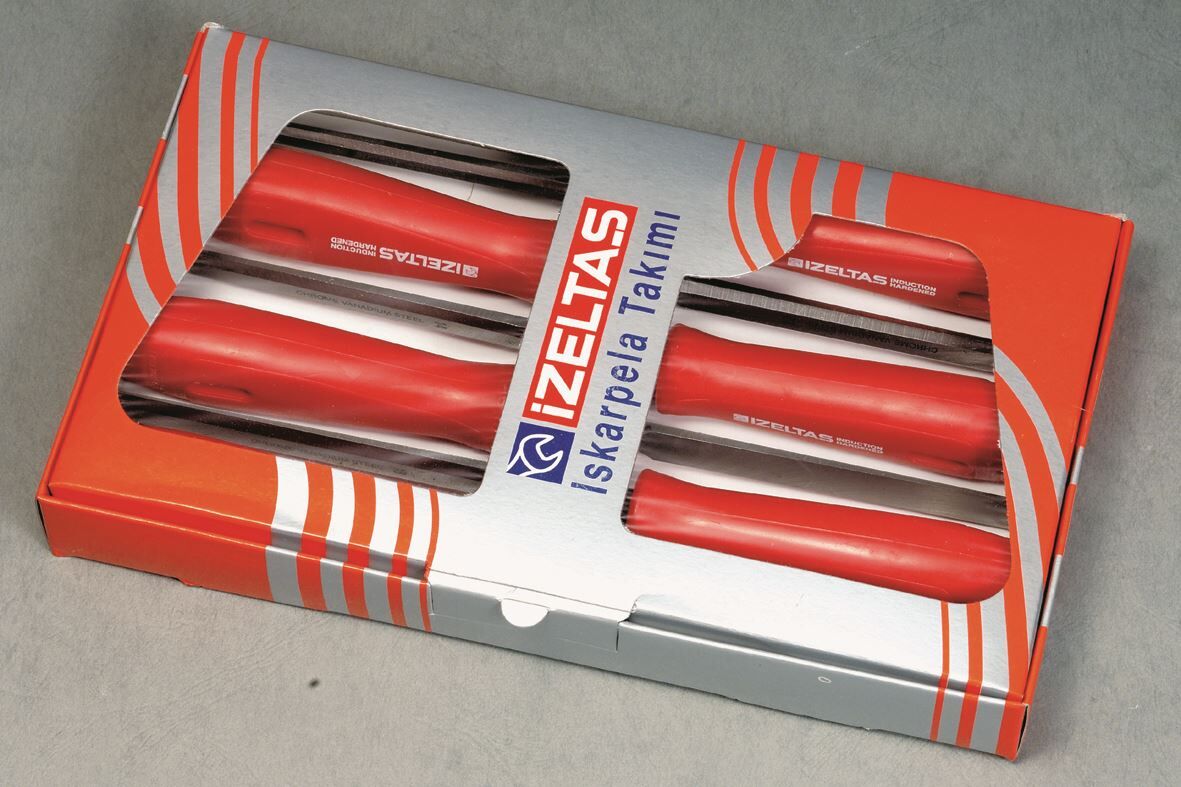 İzeltaş 6 Lı Iskarpela Takımı - 5010008106