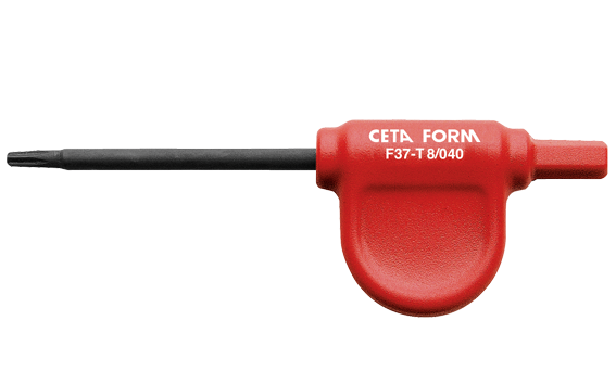 Ceta Form P Saplı Torx Bayrak Tornavida T20 x 40 mm - F37-20