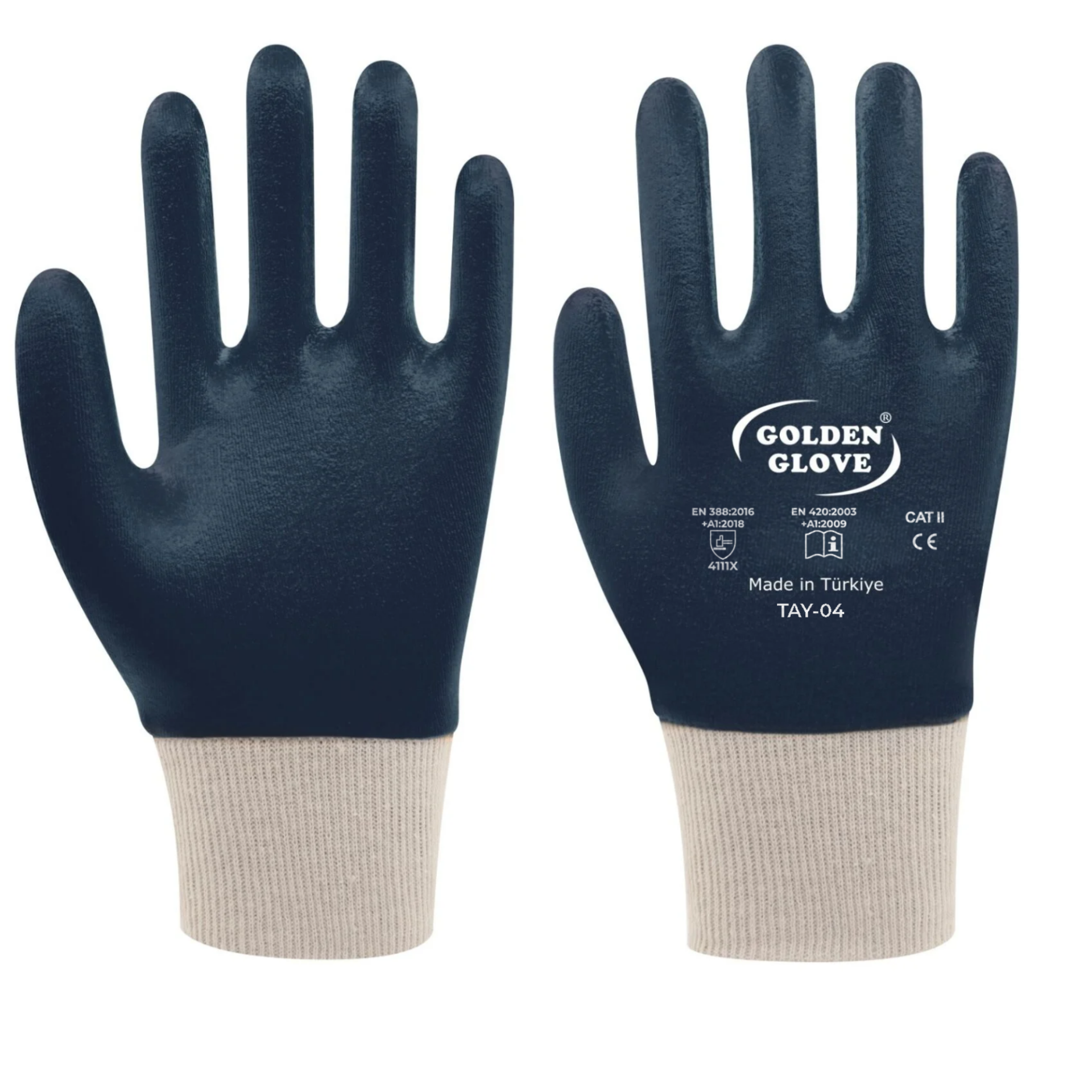 Golden Glove Tay-04 Petrolcü Eldiven Örme No:10