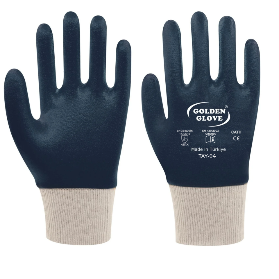 Golden Glove Tay-04 Petrolcü Eldiven Örme No:10