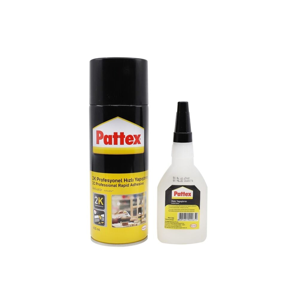 Pattex Mdf 2k Hızlı Yapıştırıcı 400+70 Ml