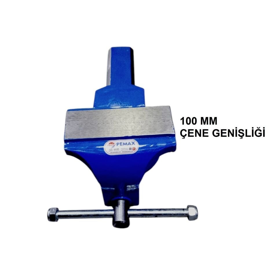 Pemax Pms102 Sabit Tezgah Mengene 100 Mm