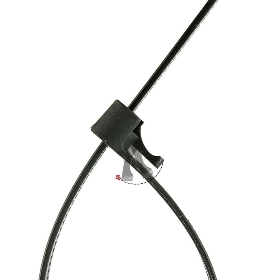 Tork Tekrar Kullanımlık Kablo Bağı 7.5x200 (siyah)