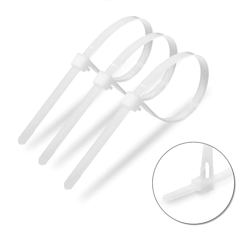 Tork Tekrar Kullanımlık Kablo Bağı 7.5x370 (beyaz)