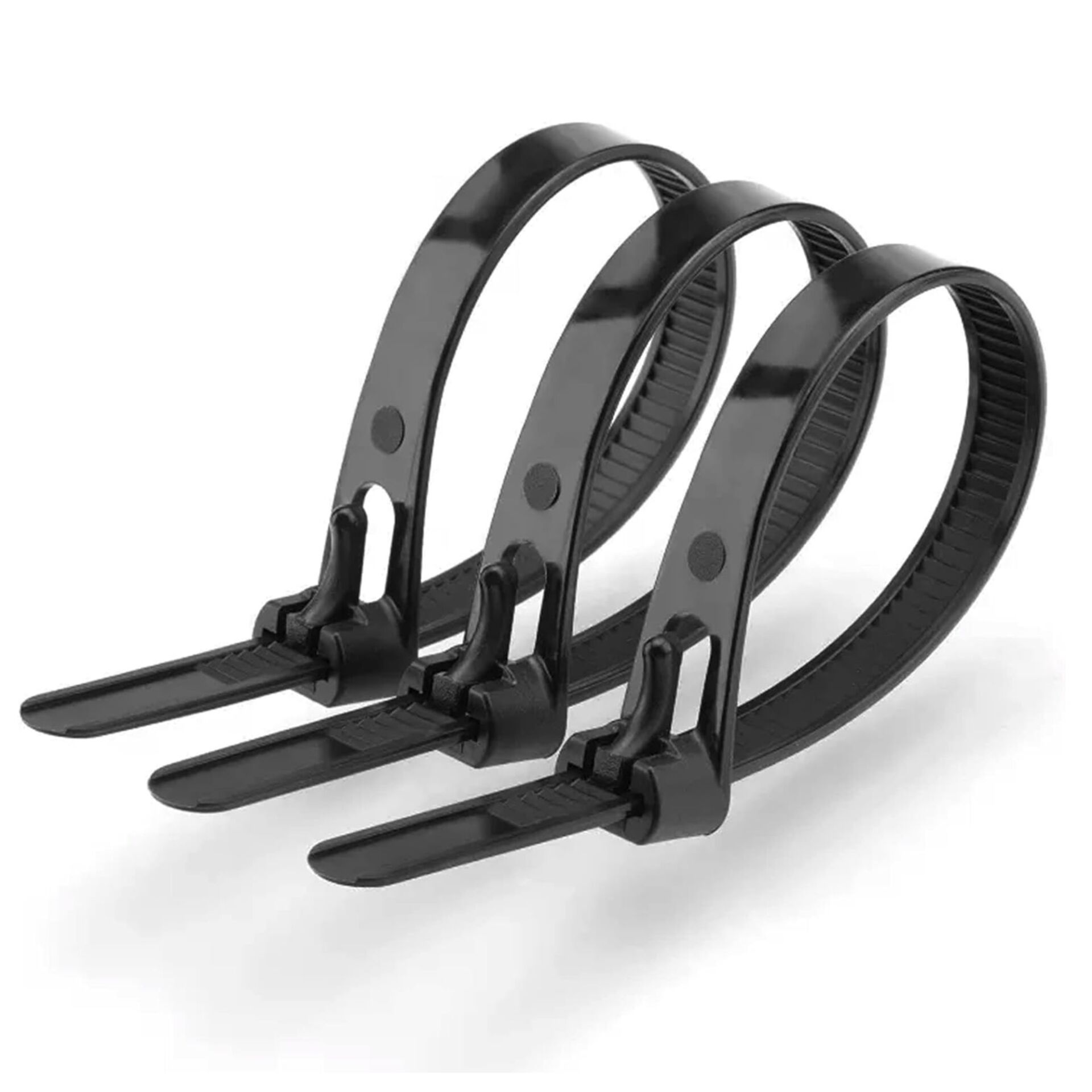 Tork Tekrar Kullanımlık Kablo Bağı 7.5x370 (siyah)