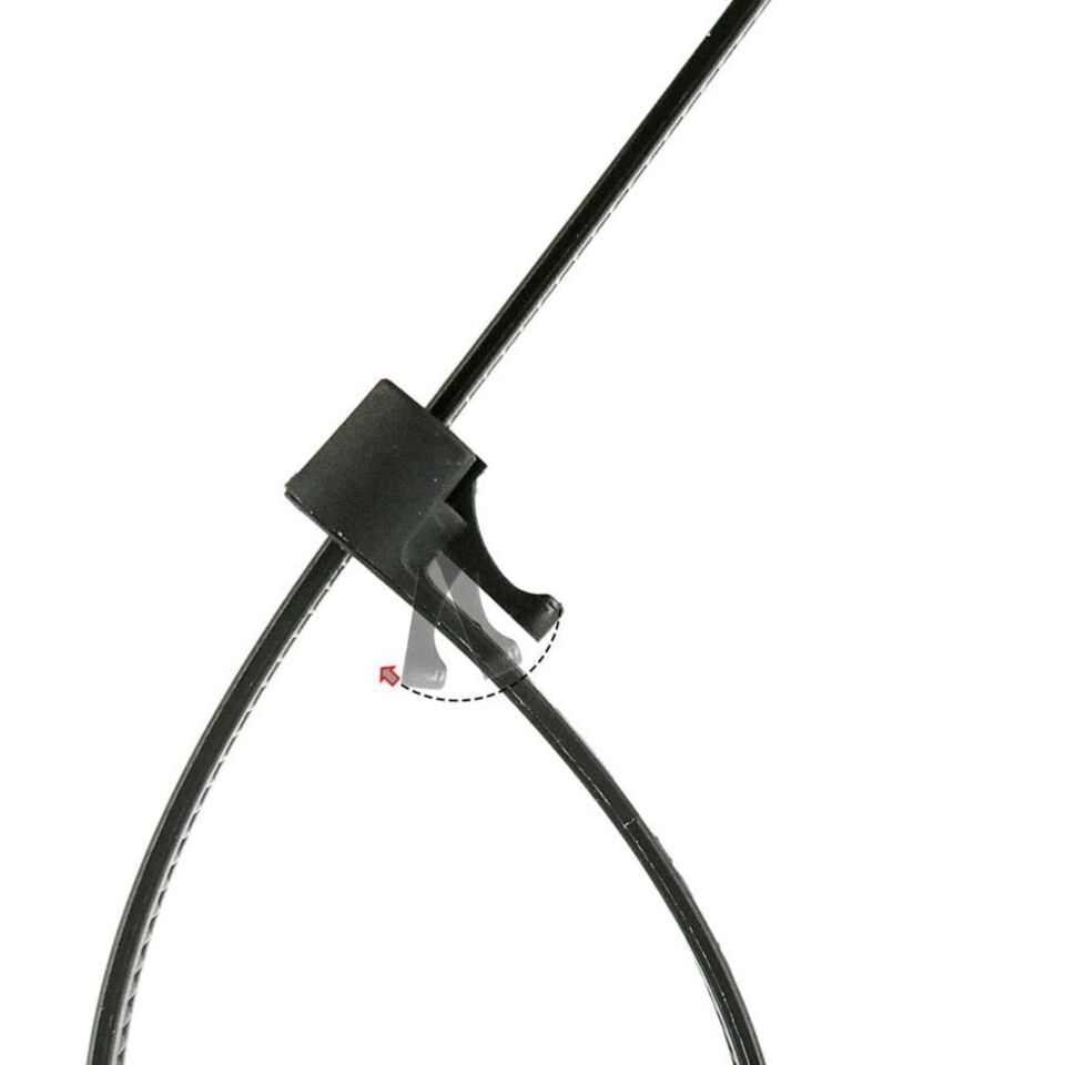 Tork Tekrar Kullanımlık Kablo Bağı 7.5x370 (siyah)