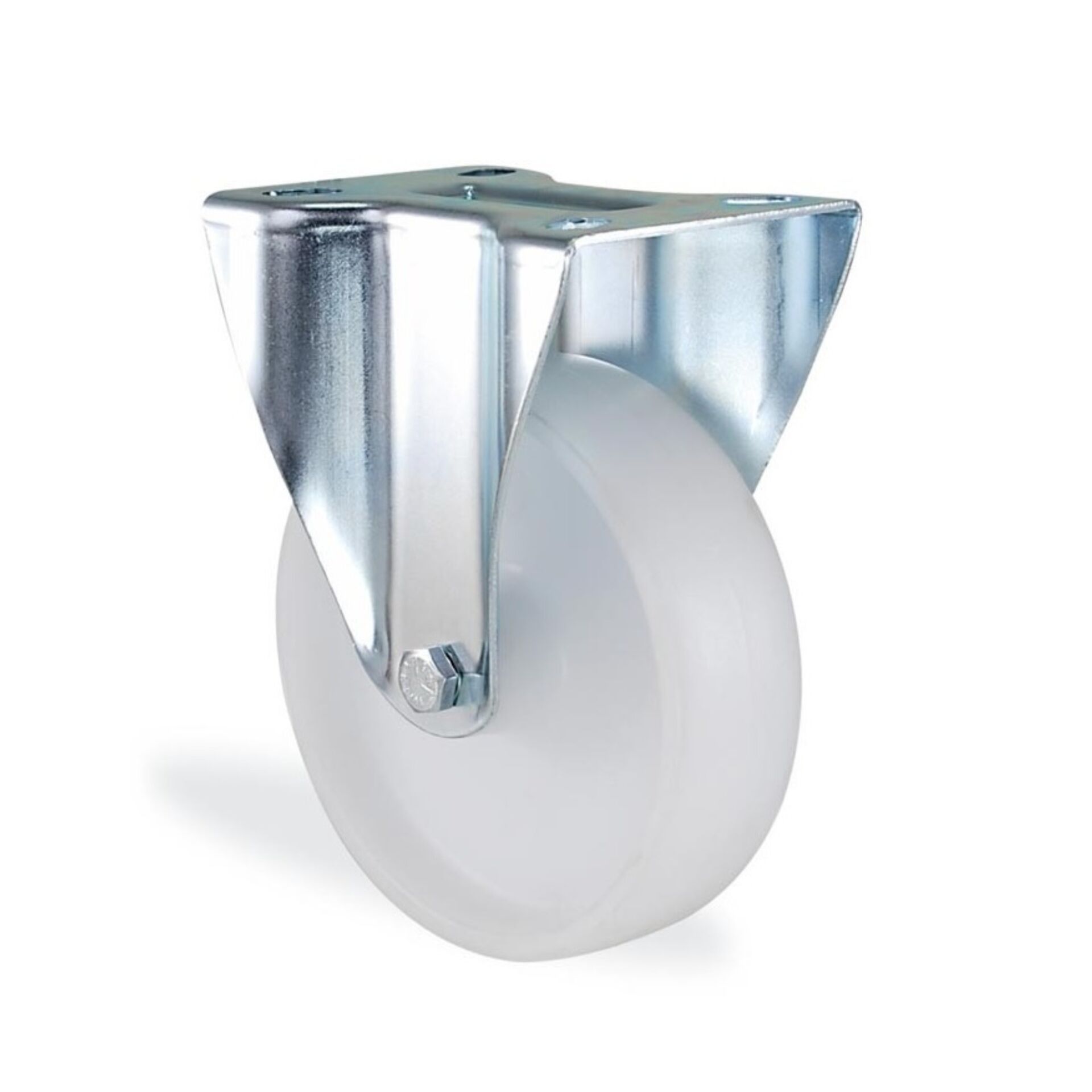 Kama Polyamid Beyaz Teker Sabit 150 Mm (mmb150i)