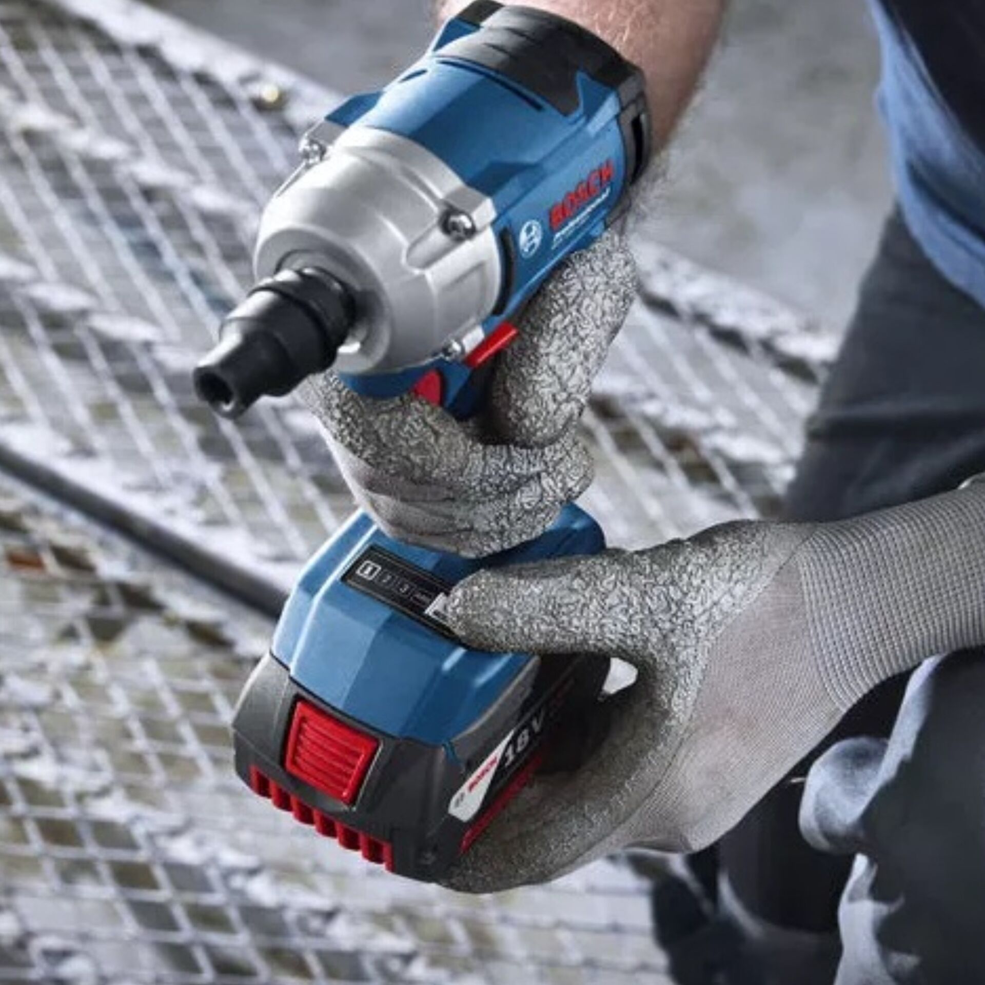 Bosch Darbeli Somun Sıkma Gds18v-350 06019m5021