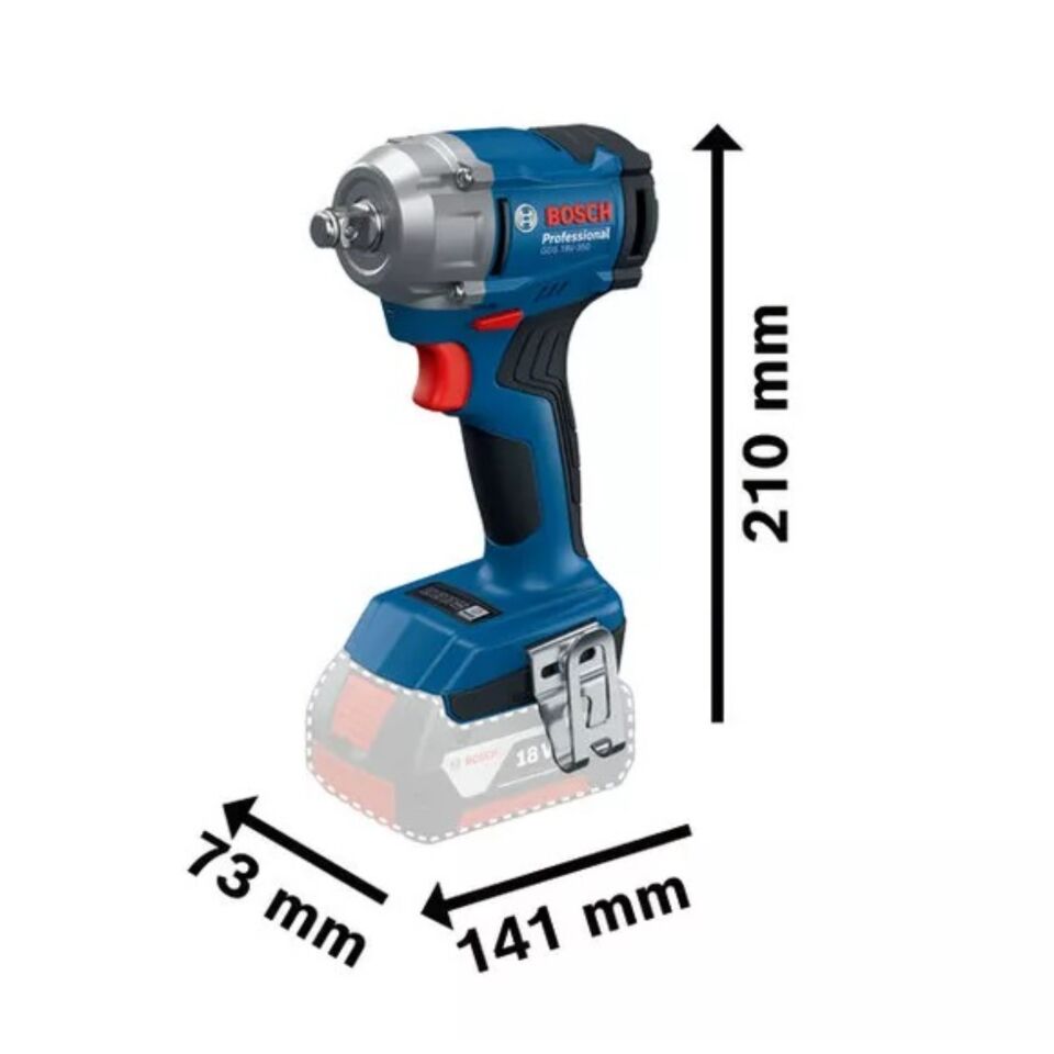 Bosch Darbeli Somun Sıkma Gds18v-350 06019m5021