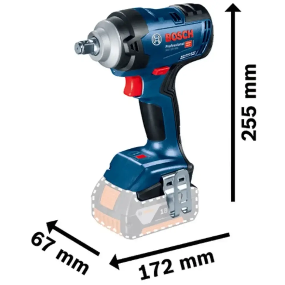 Bosch Darbeli Somun Sıkma Gds18v-400 06019k0020