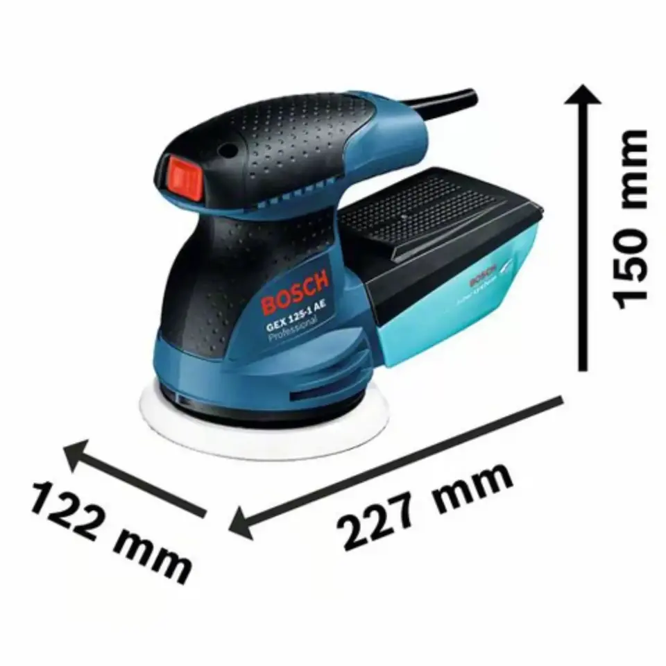 Bosch Dekupaj Gst8000e+ Eks.zımpara Gex125-1ae Set