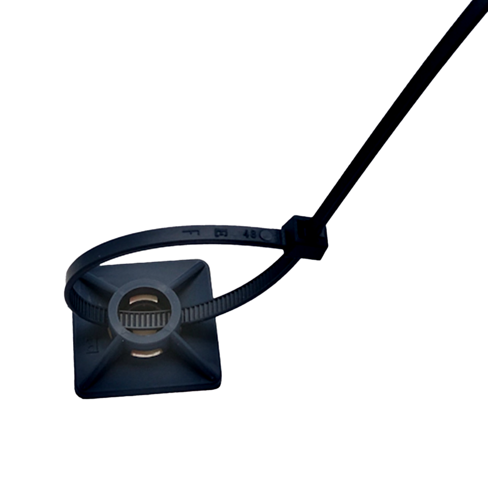 Tork Yapışkanlı Kroşe Siyah 19x19 Mm (100 Ad.)