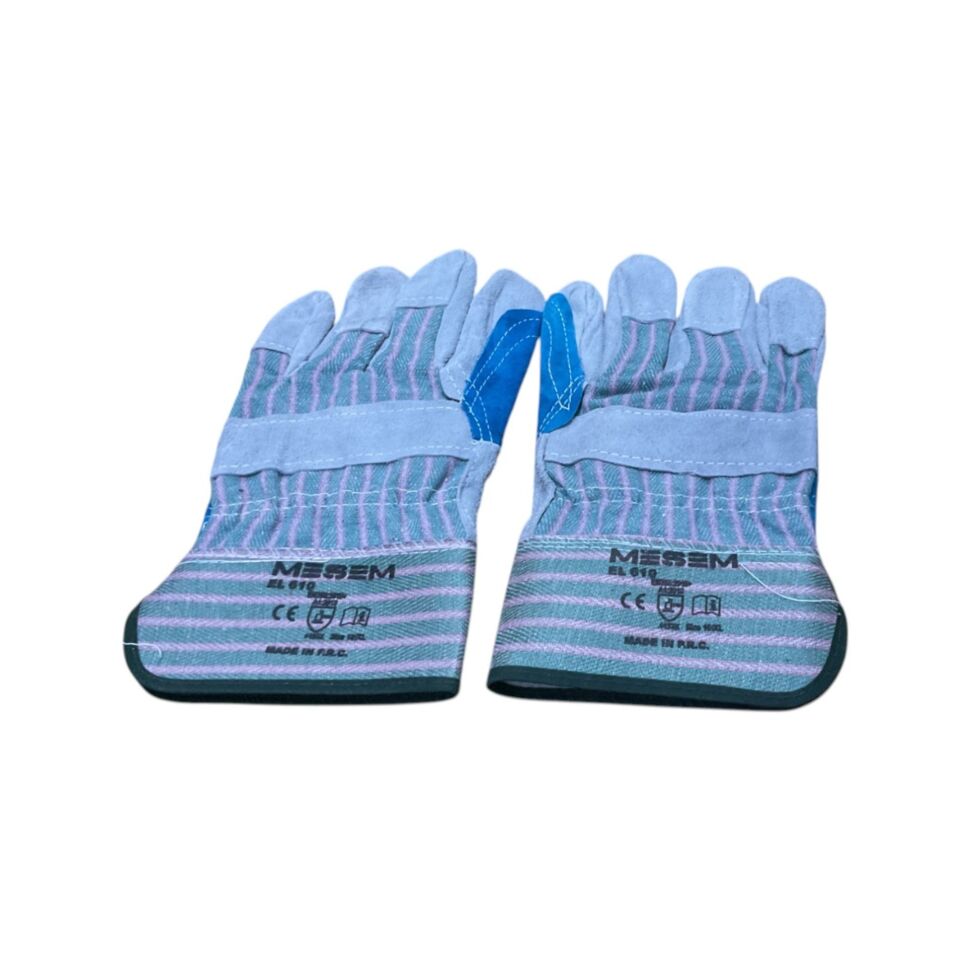 Meşem 1.kalite Takviyeli Deri Eldiven No:10 El610