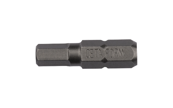 Ceta Form 1/4'' Allen Bits Uç 2.5 x 25 mm - CB/1825