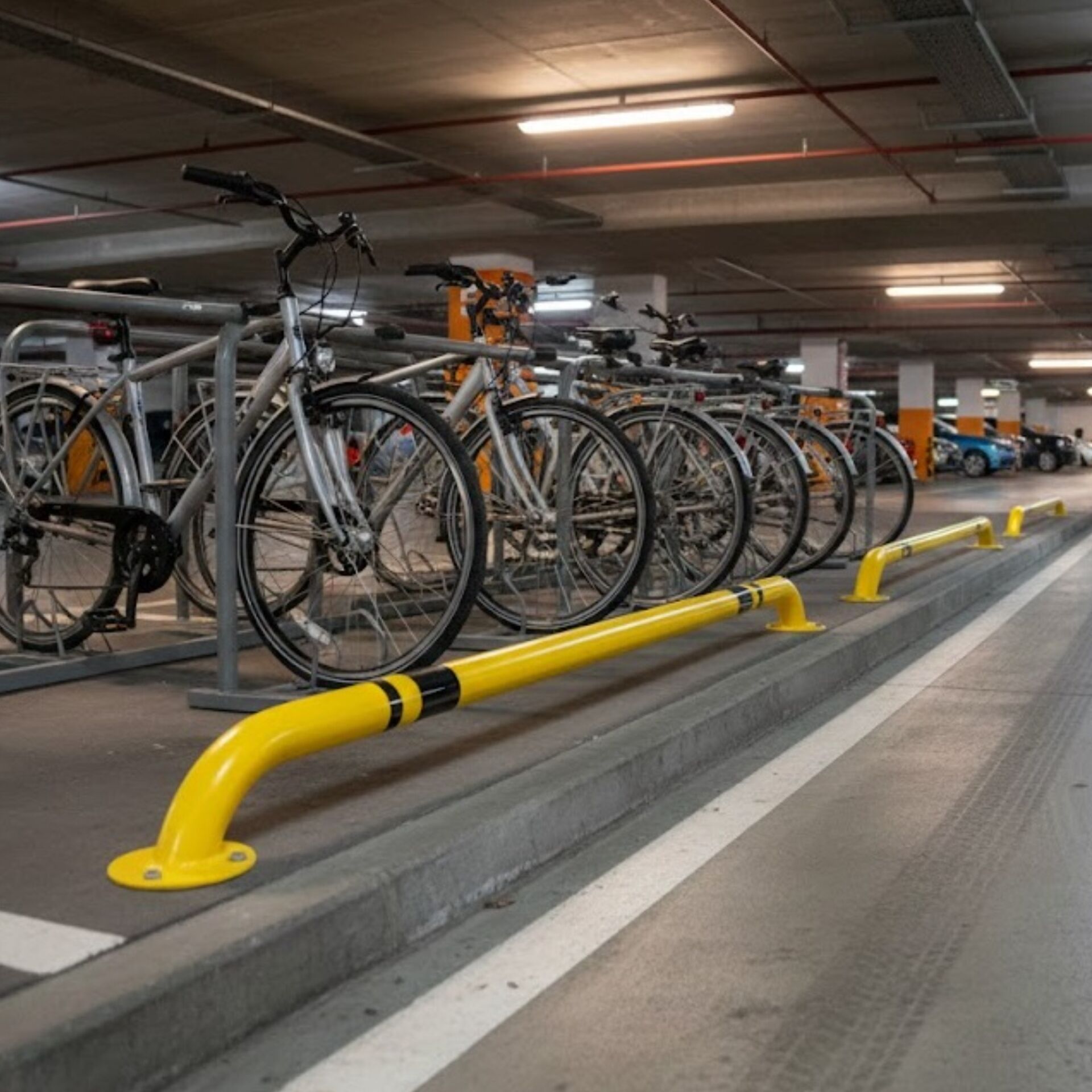 Trafik Araç Stoperi Demir 183 Cm