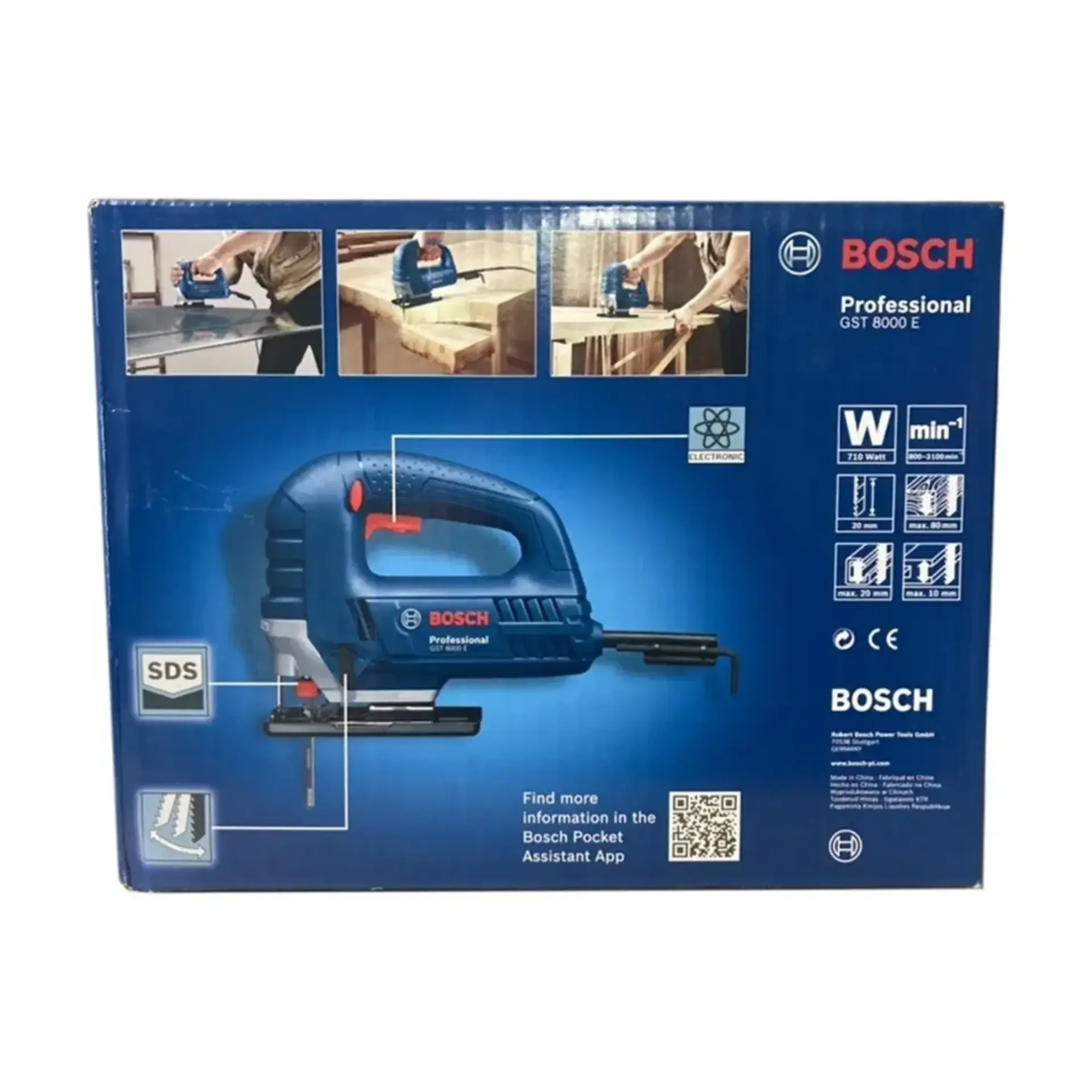 Bosch Dekupaj Makinesi 710w Gst8000e 060158h000