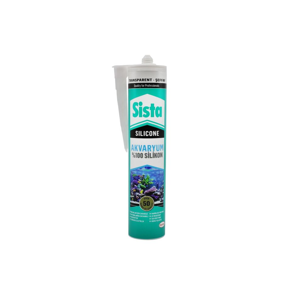Sista Akvaryum Silikonu Şeffaf 280 Ml