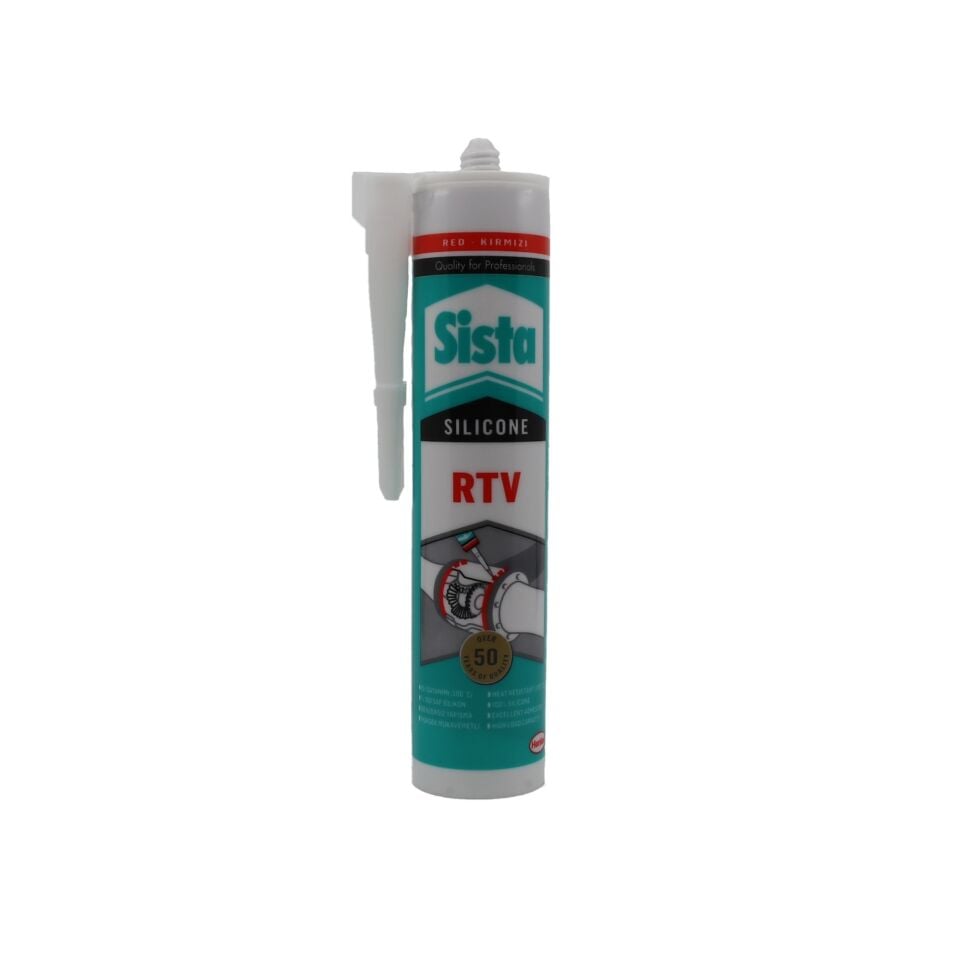Sista Isı Kırmızı Silikon 310 Ml