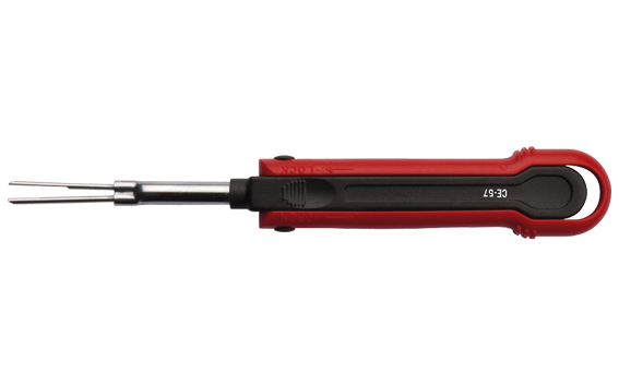 Ceta Form Soket Konnektör Çıkarma Aleti (Yassı Kontakt-Çift Kanal) 4.8 mm - N43-01T13