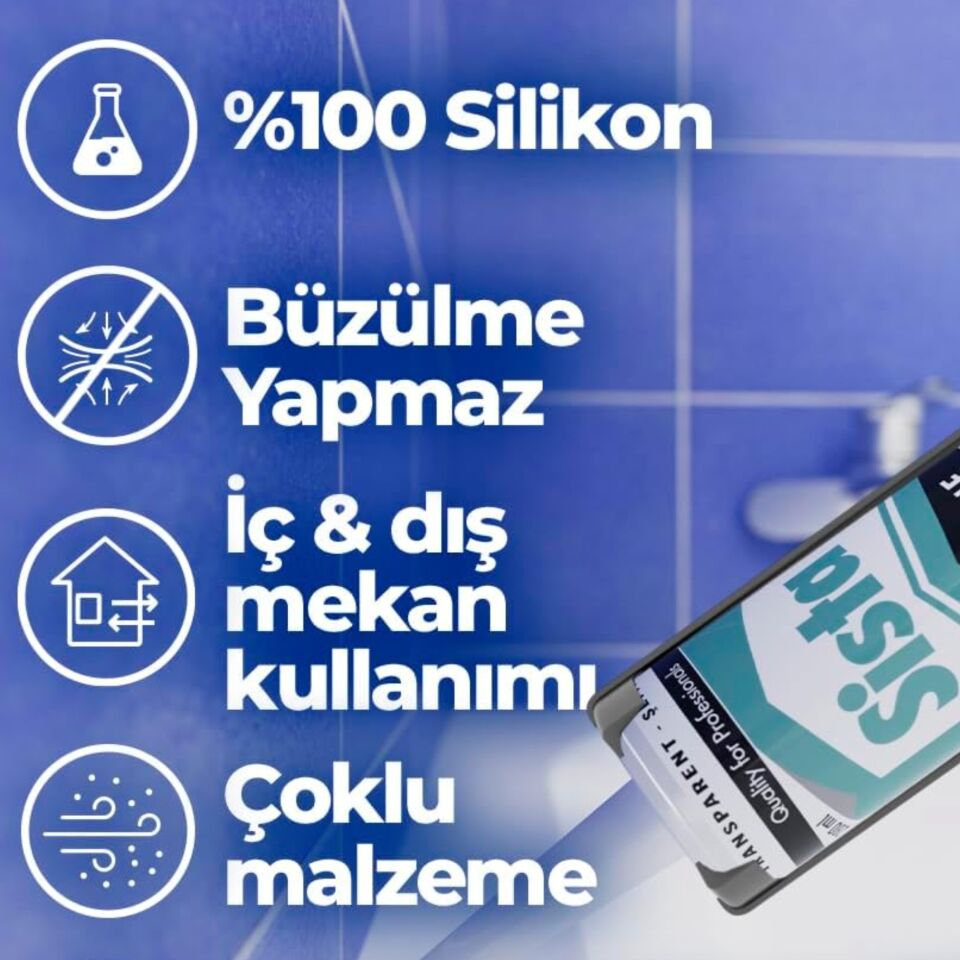 Sista Silikon 280 Ml Beyaz
