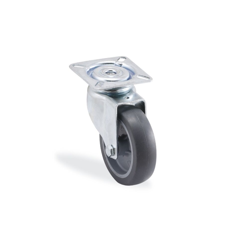 Kama Servis Tekeri Gri Döner 75 Mm (mtb075)