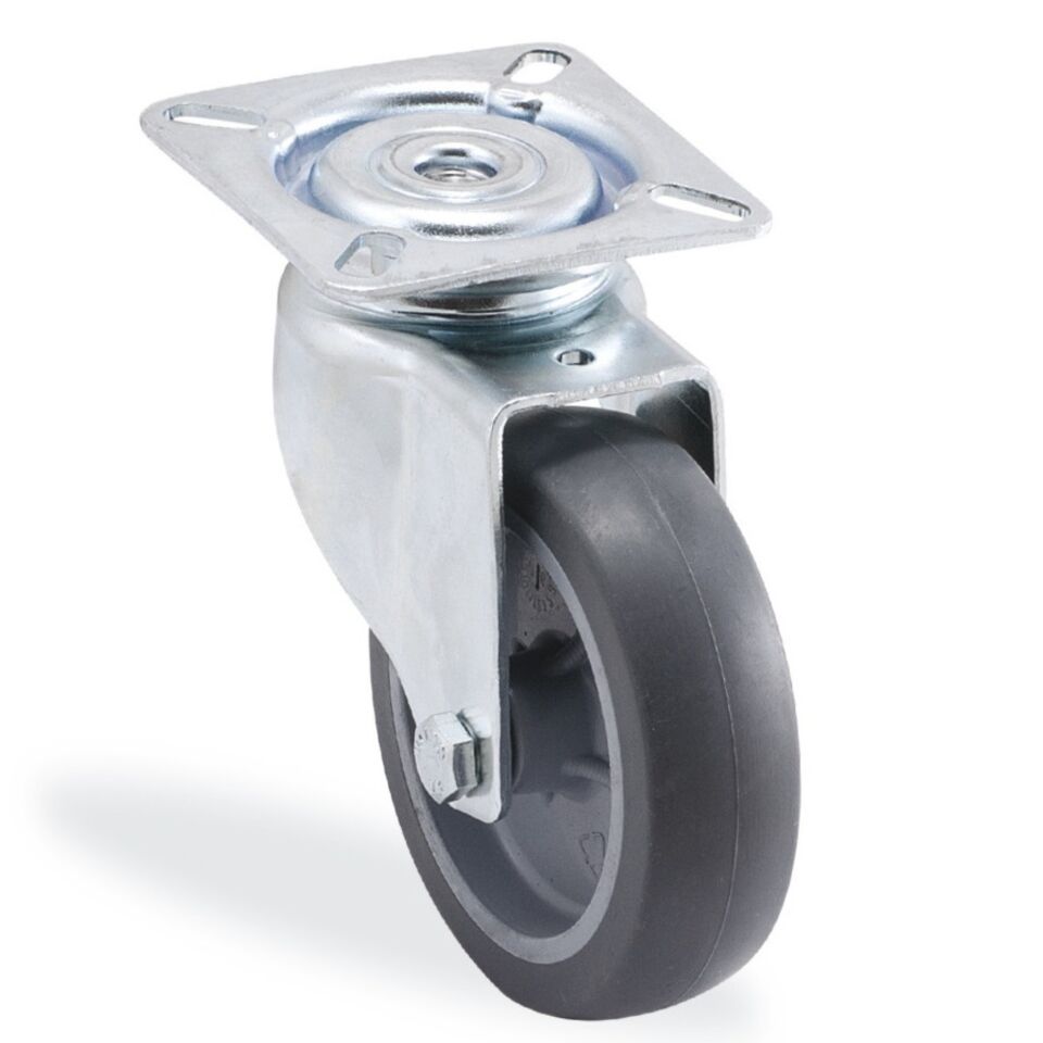 Kama Servis Tekeri Gri Döner 75 Mm (mtb075)