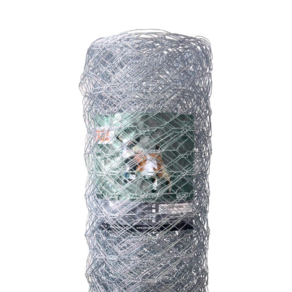 Petek Altıgen Örme Tel 7.5x1.40 Mm 9.5 Kg 120 Cm