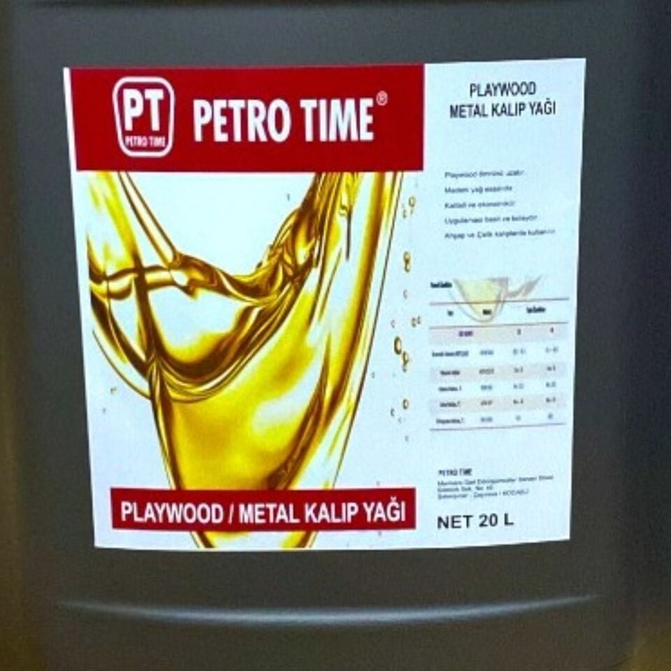 Petro Tıme Çelik Kalıp Ayırıcı Yağ 1.kalite(20 Lt)