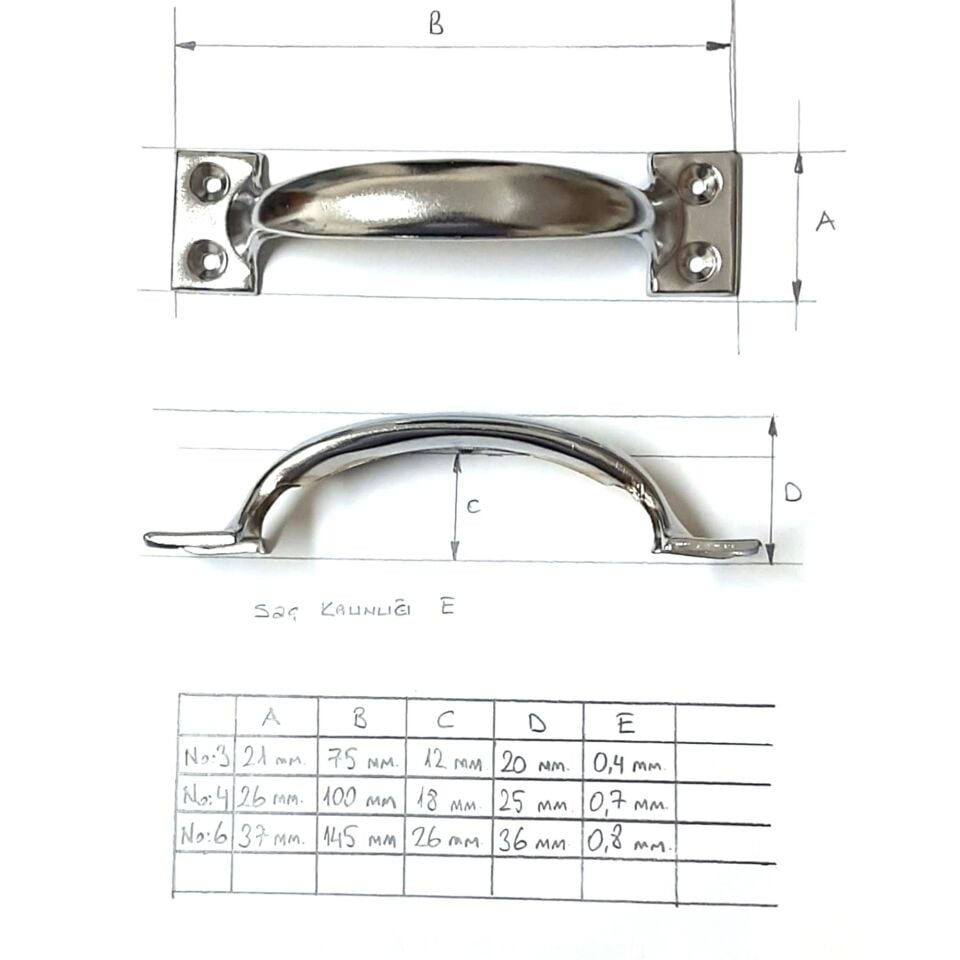Çınar Boş Kulp Kadyum No:6 Kod:958