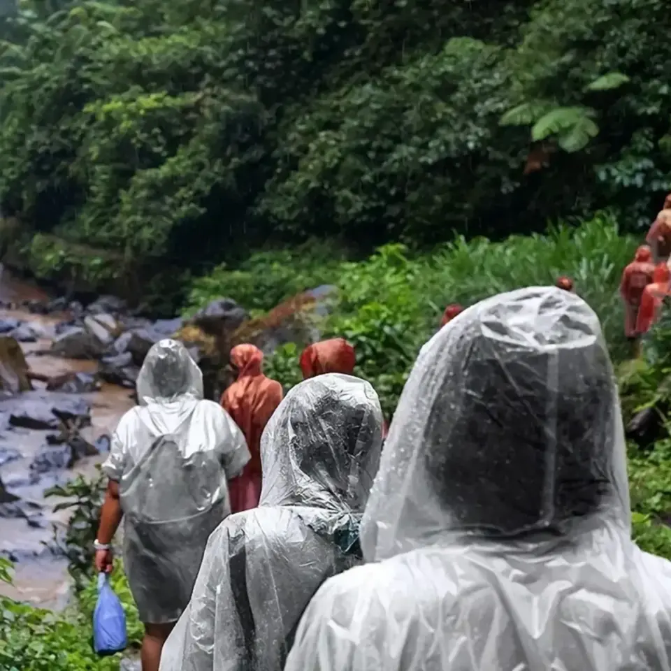 Meşem Çıtçıtlı Tek Kullanımlık Yağmurluk Kod:8996