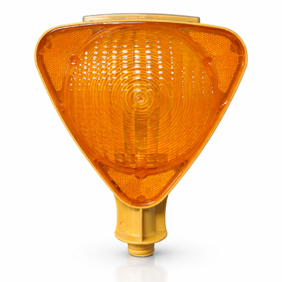 Trafik Solar Uyarıcı Sarı Işıklı Flaşör 7001