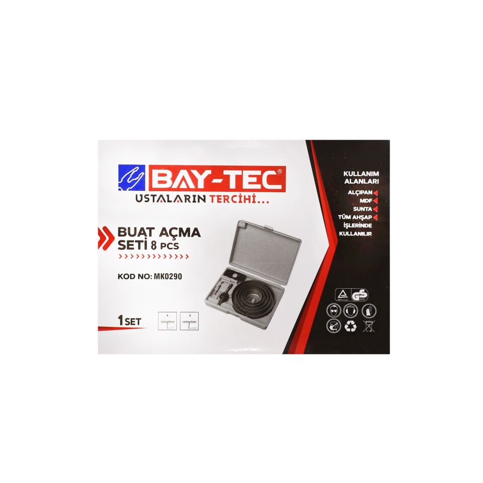 Baytec Mk0290 Buat Açma Seti 8 Parça