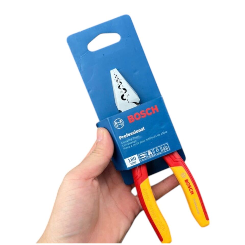 Bosch Elektrikçi Sıkma Pensesi 180 Mm 1600a02ne6