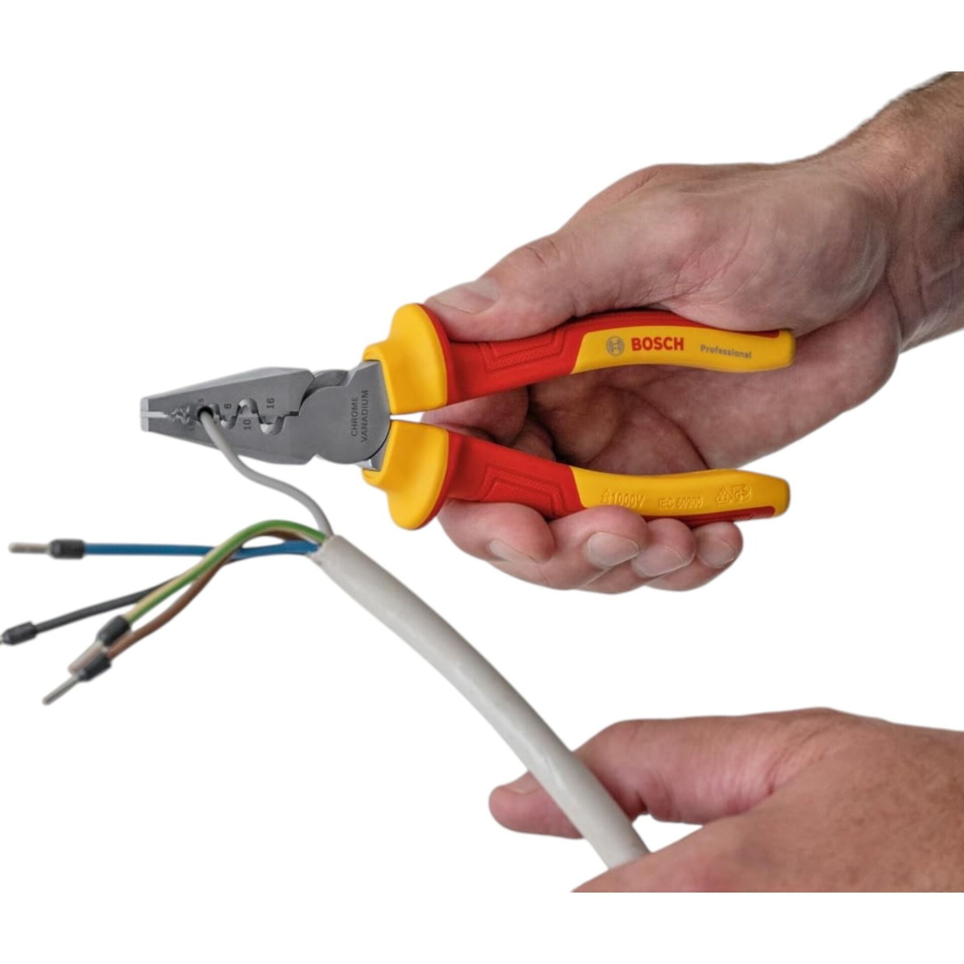 Bosch Elektrikçi Sıkma Pensesi 180 Mm 1600a02ne6
