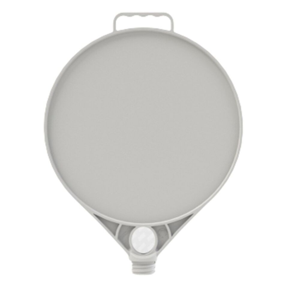 Trafik Uyarı Tabelası Yuvarlak Beyaz 28x39 Cm