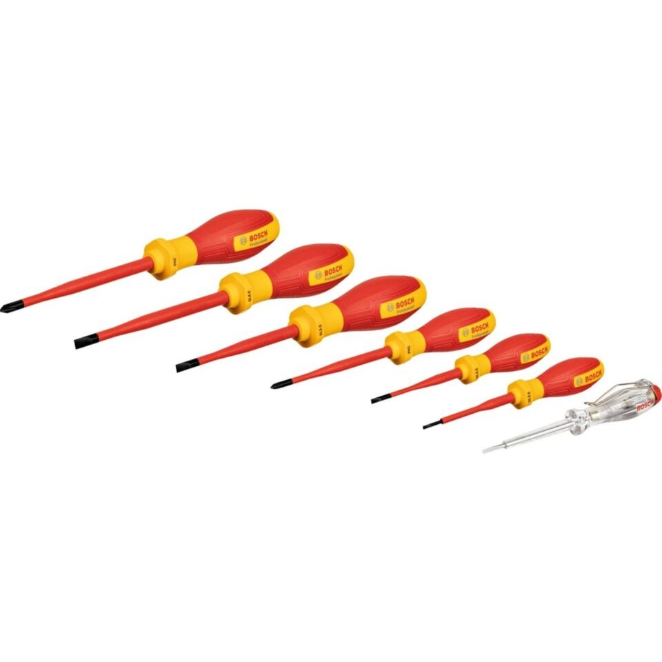 Bosch Elektrikçi Tornavida Seti 7 Li 1600a02nf7