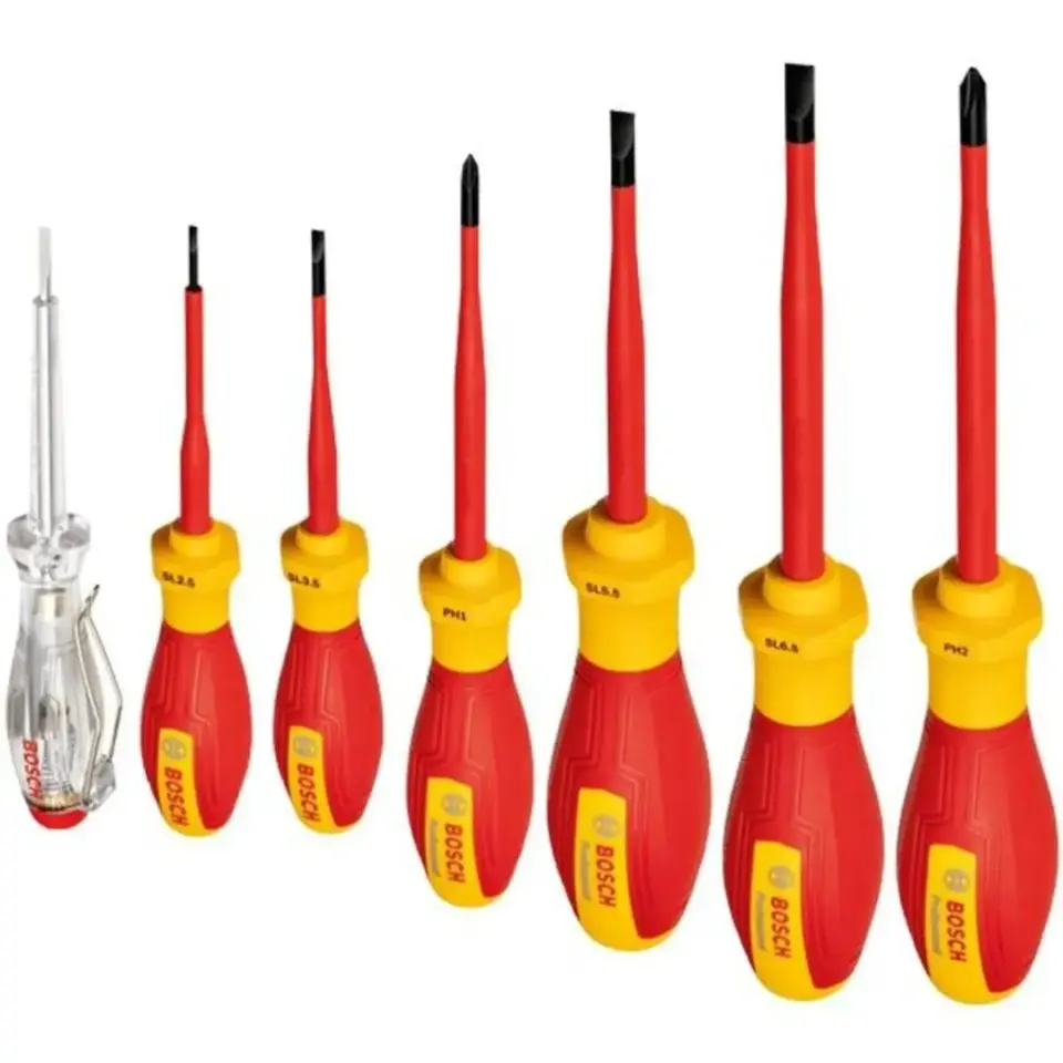 Bosch Elektrikçi Tornavida Seti 7 Li 1600a02nf7