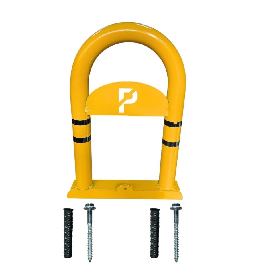 Trafik Yatar U Park Direği Asma Kilit Takılır 50cm